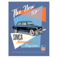 The New Simca Aronde 1300 -...